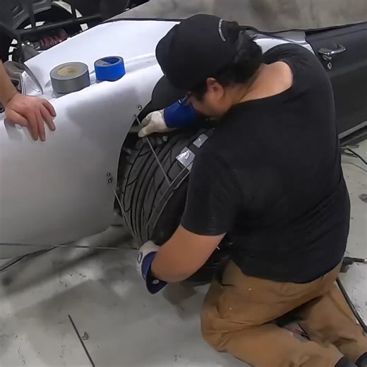 Do you recognize this build? 🤔 #diycarmods #customcarbuild #carrestoration | B is for Build