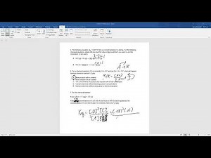 General Chemistry 2 Exam 3 Spring 2022 Review