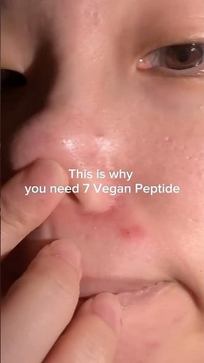 MIZON’s 7 Vegan Peptide Booster Serum tightens pores while making skincare easy and effective!🧖‍♀️✨