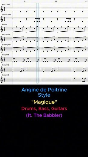 "Magique" ~ Angine de Poitrine Style