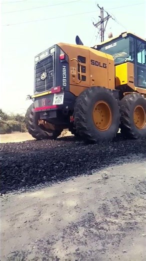 wmm grading work #foryou #constructionequipment #ytshorts