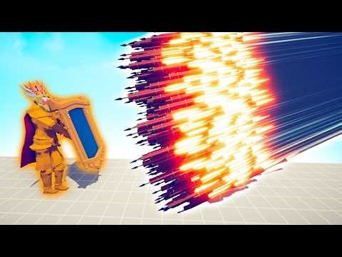 KING ARTHUR MIRROR SHIELD vs EVERY UNITS - TABS | Totally Accurate Battle Simulator 2026