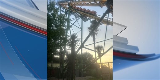 Roller coaster riders stuck after ride stalls at Ga. theme park