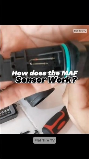 How does the MAF sensor work?