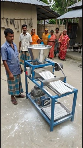 गांव में बना ऑटोमैटिक चॉक बनाने का देसी जुगाड़ मशीन! 😲✏️
