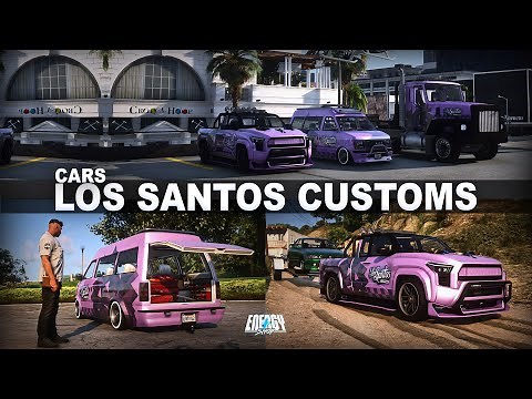 Los Santos Customs Cars - Lore Friendly GTA 5 FiveM [AVAILABLE NOW]