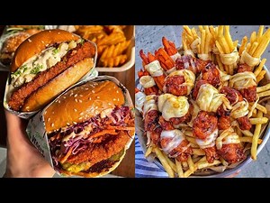 Buffalo Chicken Wraps: Spicy Goodness in Every Bite | Satisfying Food Video Compilation