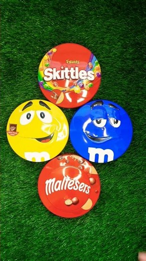 😱 Vibrating Candy Tins ASMR! Relaxing Skittles & M&M's Unpacking 🍬 | Most Satisfying Sounds
