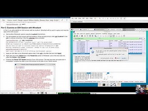 CBROPS - 21.2.12 Lab - Examining Telnet and SSH in Wireshark