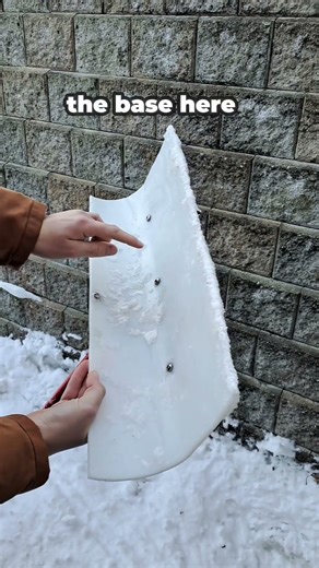 This Snow Pusher Changes Everything #snow #winter #tools