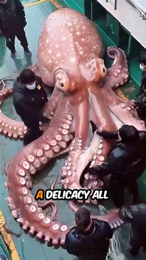 Did you know some people eat "live" octopus?🐙 #seafood #food #foodporn | Foodporn Eats