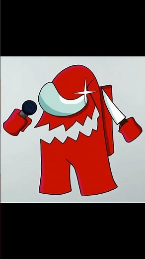 How to draw Impostor Among Us FNF #shorts