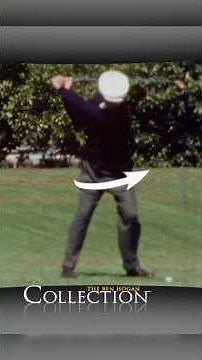 Ben Hogan Hips Start the Downswing
