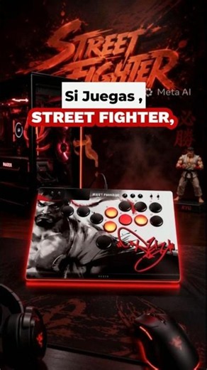 This is the new Ryu arcade controller for PS5 and PC