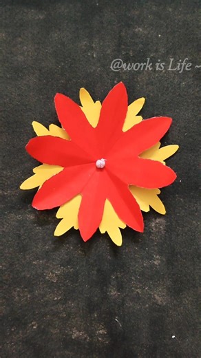 Flower design 🌸 macking // with paper craft | | easy process 🤗