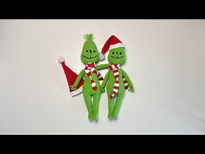 Crochet The Christmas Grinch with no Sewing!