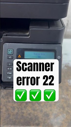 HP Printer Scanner Error 22 fix ‪@Saijicomputer‬ ‪@HPInc‬ #shortvideo #viralshorts #viralvideo