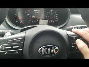 Kia Stinger Maintenance Reminder Reset / 2017 - 2023 Oil life