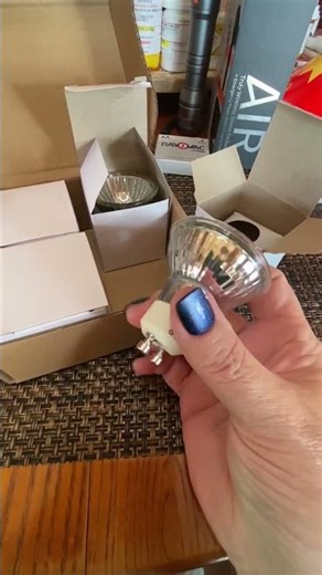 TAIYALOOGU10 Halogen 35W Bulbs, Dimmable MR16 GU10+C 120V 35W for Track, Recessed, Candle Warmer, Ra