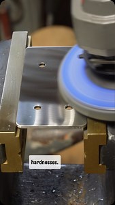 Have you ever tried a brushed look on stainless steel? It’s something that can be really difficult especially if the part is large. In most cases I like to uses a unitizing disc to get rid of deep marks from the mill and then I can go right to a non woven drum to get that consistent brushed look. On a small part like this it’s easy, on larger things I’ve made like range hoods it can be very tricky and time consuming. One scratch out of line and you’ve got to start over… you can do accomplish a b