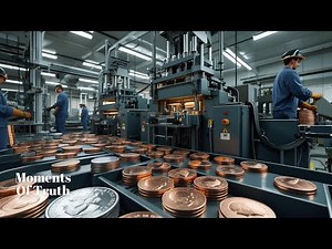 This is How Coins Are Made - Inside the U.S. Coin Factory