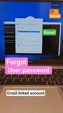 Reset Forgotten Password Email user Windows 10 11 #hdamstech #youtubeshorts #shorts #viral #howto