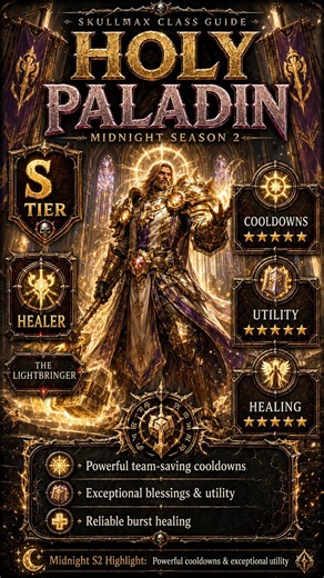 Midnight Season 2 Holy Paladin Short Guide S Tier Heal