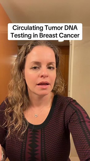 21K views · 285 reactions | Circulating tumor DNA in breast cancer. Sharing what it is, what it can tell us and significant limitations in its current use right now. Watch the video and please share your experiences with the test, questions about it, whether you’ve had it done, the conversations you’ve had around it and more! #breastcancer #signatera #oncologist | Eleonora Teplinsky, MD | Facebook