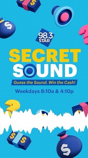 $3,000 Jackpot to Coralee for the Star Secret Sound. Did you know what it was?? | STAR 98.3