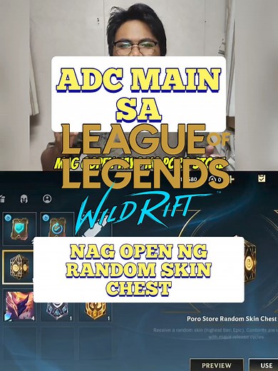 6.4K views · 35 reactions | Adc main sa League of Legends: Wild Rift nag open ng random skin chest #gaming #fyp #WildRift #WildRiftPH | Degrees | Facebook