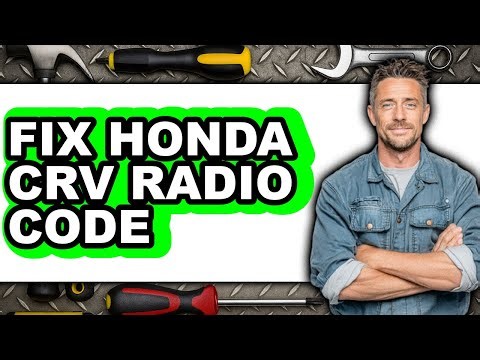 How to Fix Honda Crv Radio Code (full Guide)
