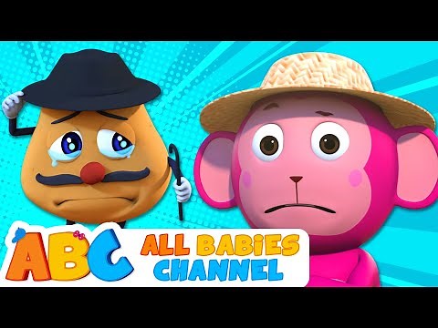 Mr. Potato Song | 3D Nursery Rhymes And More By All Babies Channel