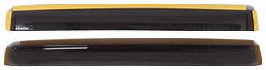 WeatherTech Side Window Rain Guards with Dark Tinting - Rear - 2 Piece WeatherTech Rain Guards WT63B
