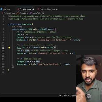 💡 What is Autoboxing & Unboxing in Java? | Primitive to Object #sorts