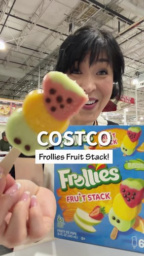 Frollies Fruit Stack at Costco: Ice Cream Snack Review