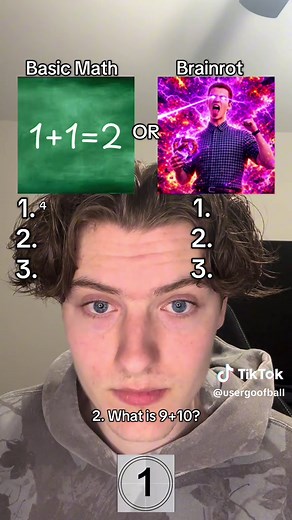 Basic Mathematics OR Brainrot? #quiz #memes #brainrot #funny #trivia | brainrot quiz