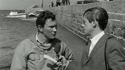 Lone Atlantic Oarsman