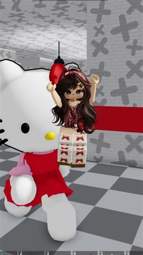 sweet kitty get angry #roblox