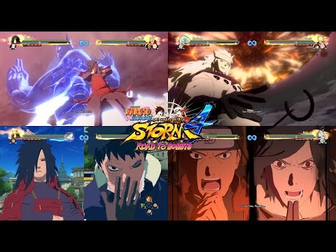 All Madara Ninjutsu | Ultimate Jutsus - Naruto Shippuden: Ultimate Ninja Storm 4 Road To Boruto