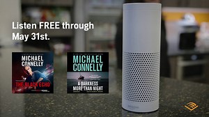 Calling all Amazon Echo, Dot, and Tap owners: Alexa's got some FREE Audible stories for you! For this month only, hear two new #Bosch audiobooks on us when you #AskAlexa, "Alexa, read a Bosch book." | Audible