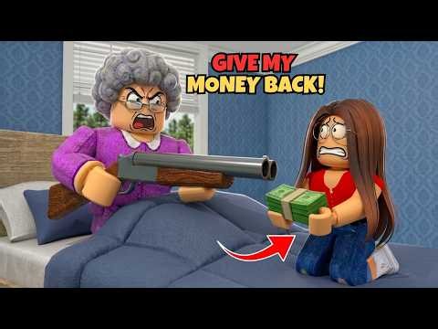 I STOLE MY GRANDMA'S MONEY! | Roblox | Rob Grandma