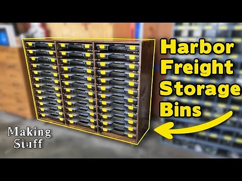 DIY Harbor Freight Storage Bin Rack - Sortimo On A Budget