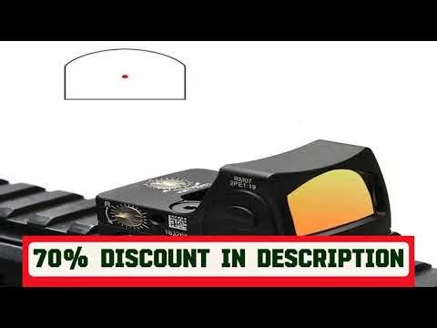 Why Everyone’s Talking About This Product! Mini MR Red Dot Sight Collimator Rifle Reflex Sight Sco