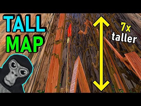 Gorilla Tag VR But The Forest Map is 7X TALLER???