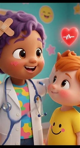 Little Doctor Check-Up Song 🩺 | Kids Cartoon Hindi Song | Healthy Habits Rhymes