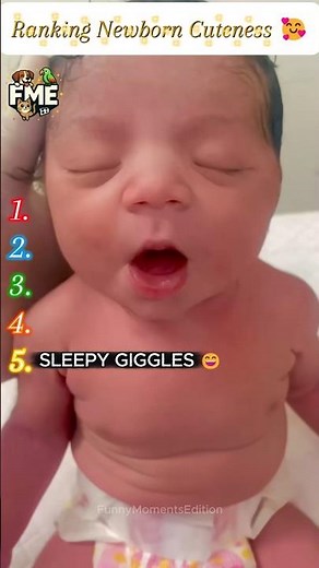 The Ultimate Newborn Cuteness Scale 🥰👶💫