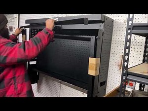 LIFETIME wall mounted folding work table 80421