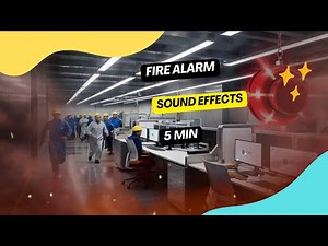 Fire Alarm Sound Effects / 5 Min