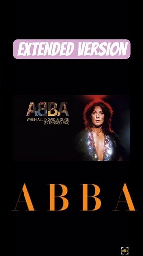 #abba - when all is said and done, Extended