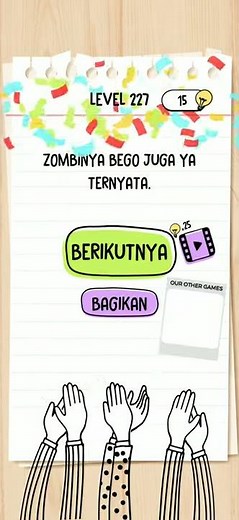 Brain test level 227 kabur